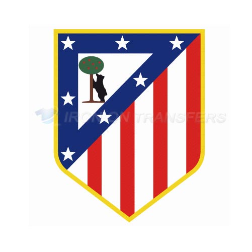 Atletico Madrid Iron-on Stickers (Heat Transfers)NO.8250